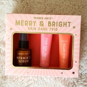 Trader Joe's Merry & Bright skin Care Trio